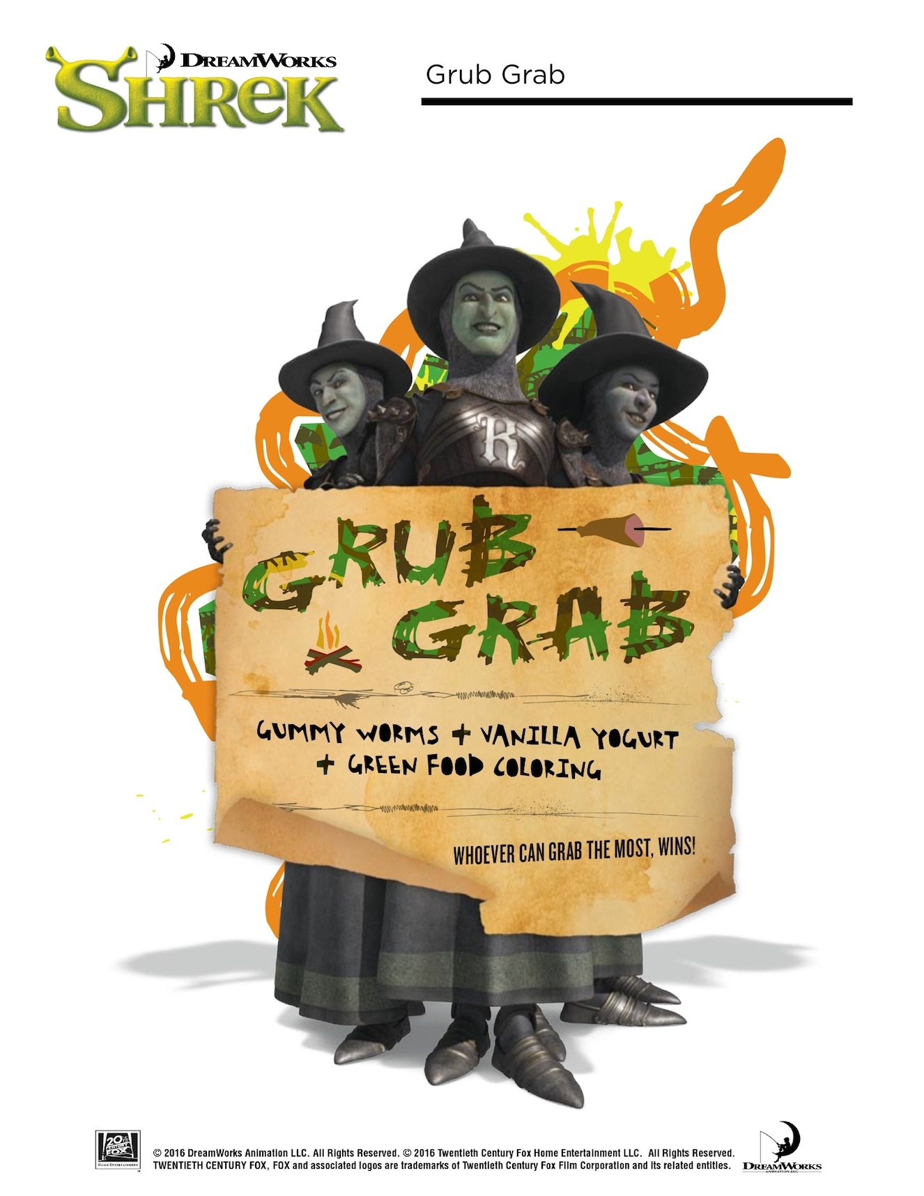 Free Printable Shrek Birthday Party: Invitation, Game, Party Hat - Free Printable Shrek Invitations