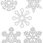 Free Printable Snowflake Templates – Large & Small Stencil Patterns   Free Snowflake Printable Coloring Pages
