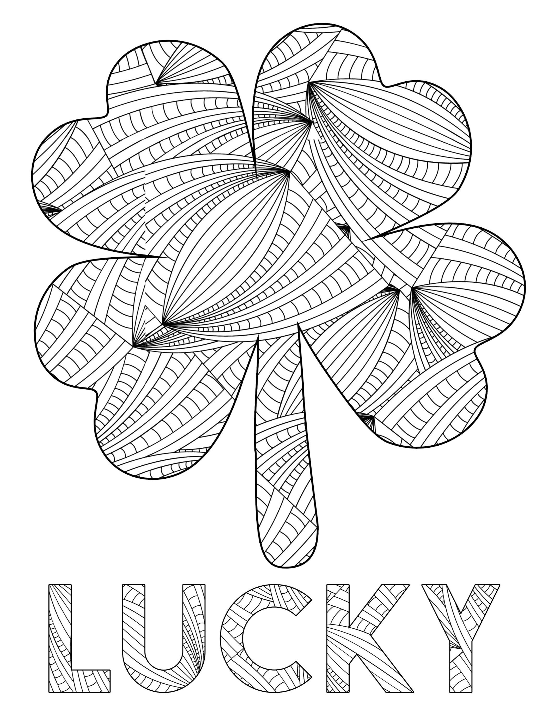 Free Coloring Pages St Patricks Boringpop