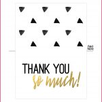 Free Printable Thank You Cards | Sop Examples   Free Printable Thank You