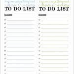 Free Printable – To Do Lists | My Everything & Nothing   Free Printable To Do List