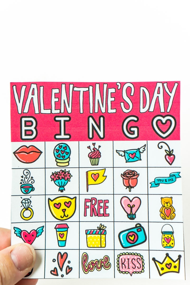 Free Printable Valentine Bingo Cards For All Ages - Play Party Plan - Valentine Bingo Free Printable