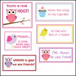 Free Printable Valentine's Cards (A Lot Of Them | Diy Owl Printabes   Free Printable Valentine Cards