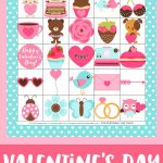 Free Printable Valentine's Day Bingo Cards   Happiness Is Homemade   Valentines Bingo Cards Free Printable