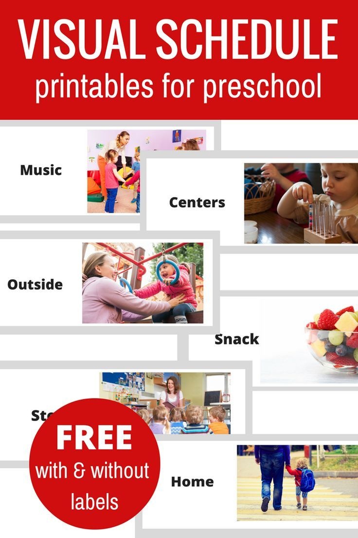 Free Printable Visual Schedule For Preschool | Tes Teacher Tools For - Free Printable Picture Schedule For Preschool