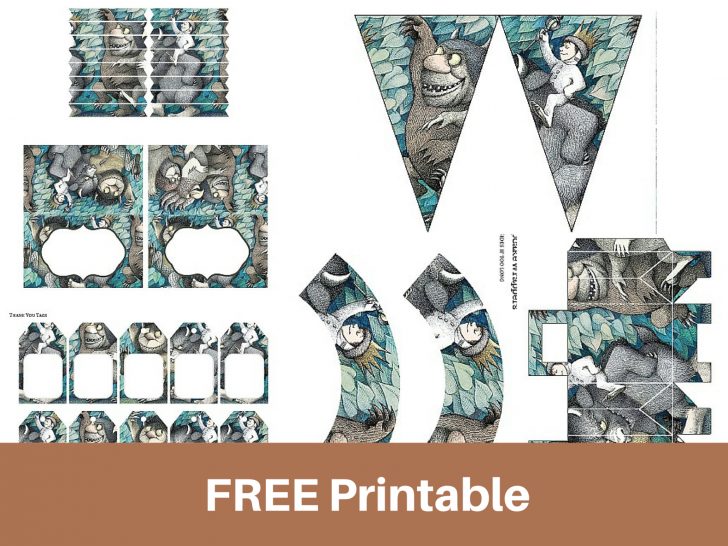 Where The Wild Things Are Printables For Free