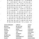 Free Printable Wordsearch For Elementary Students Activity   Word Search Free Printables For Kids