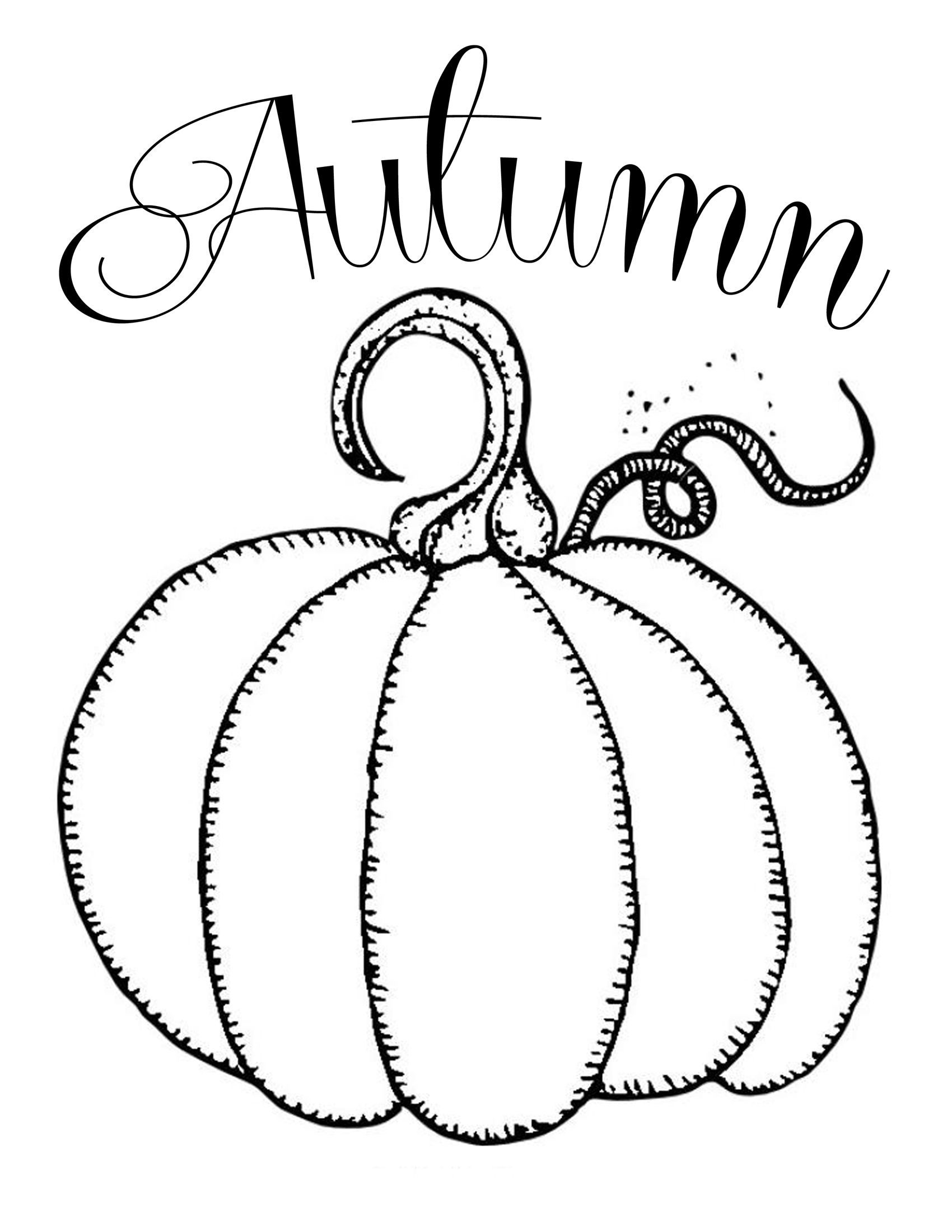 Free Printables ~ Chalkboard Autumn Pumpkin | Fonts And Printables - Free Pumpkin Printables