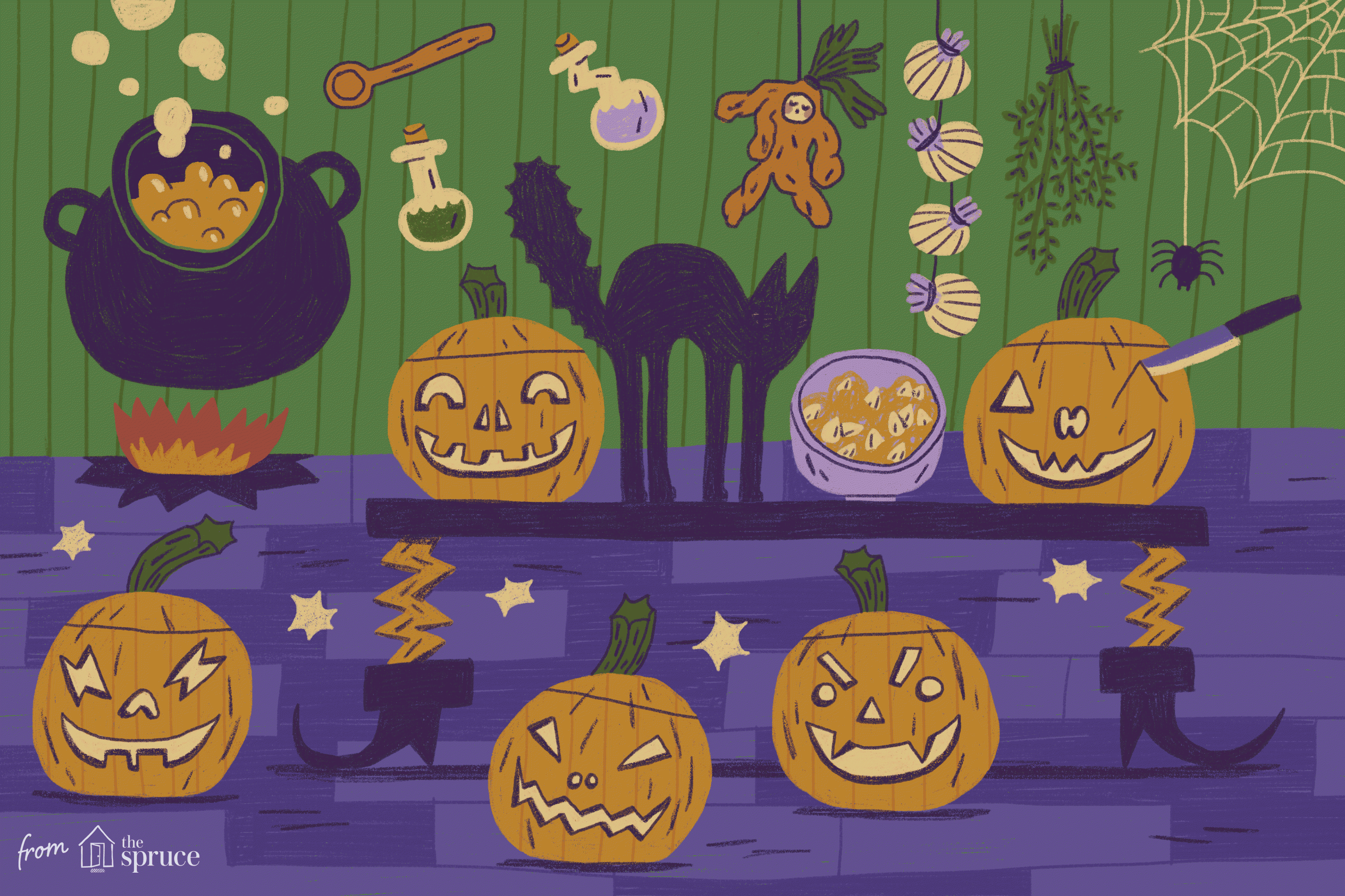 Free Pumpkin Carving Patterns And Templates For Halloween - Pumpkin Carving Patterns Free Printable