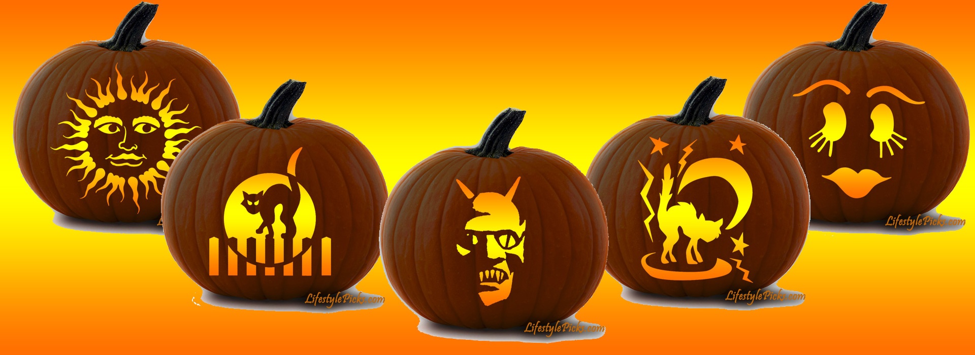 Free Pumpkin Carving Stencils - Pirate, Cat, Aztec Sun, Michael - Halloween Pumpkin Carving Stencils Free Printable