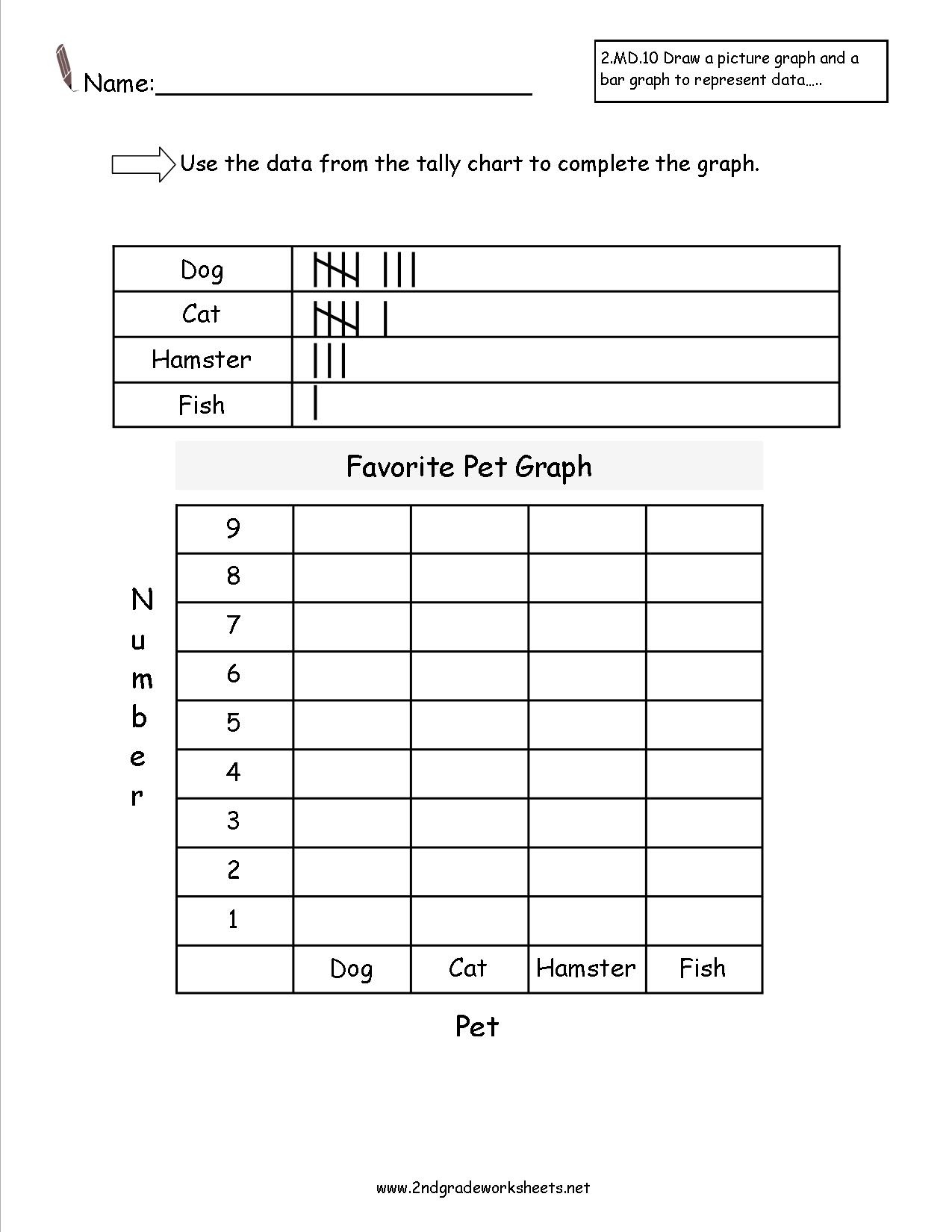 Free Reading And Creating Bar Graph Worksheets - Free Printable Bar Graph Worksheets For 2Nd Grade