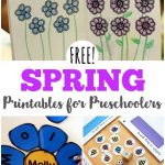 Free Spring Printables For Preschoolers | Spring Activities For Kids   Free Printable Early Childhood Activities