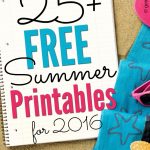Free Summer Printables And Checklists For Families   Free Summer Printables