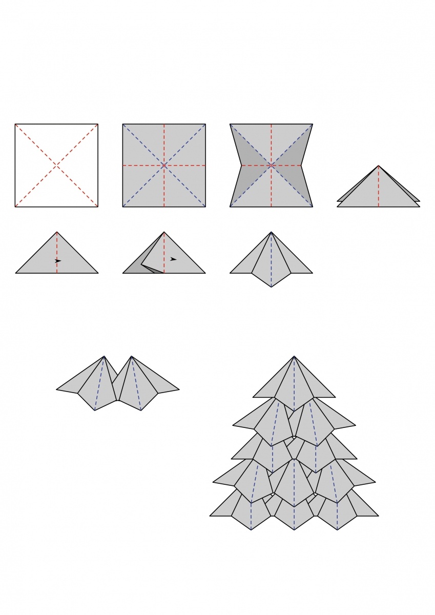 Free Tea Bag Folding Diagrams | Cardmakingandpapercraft - Free Printable Tea Bag Folding Patterns