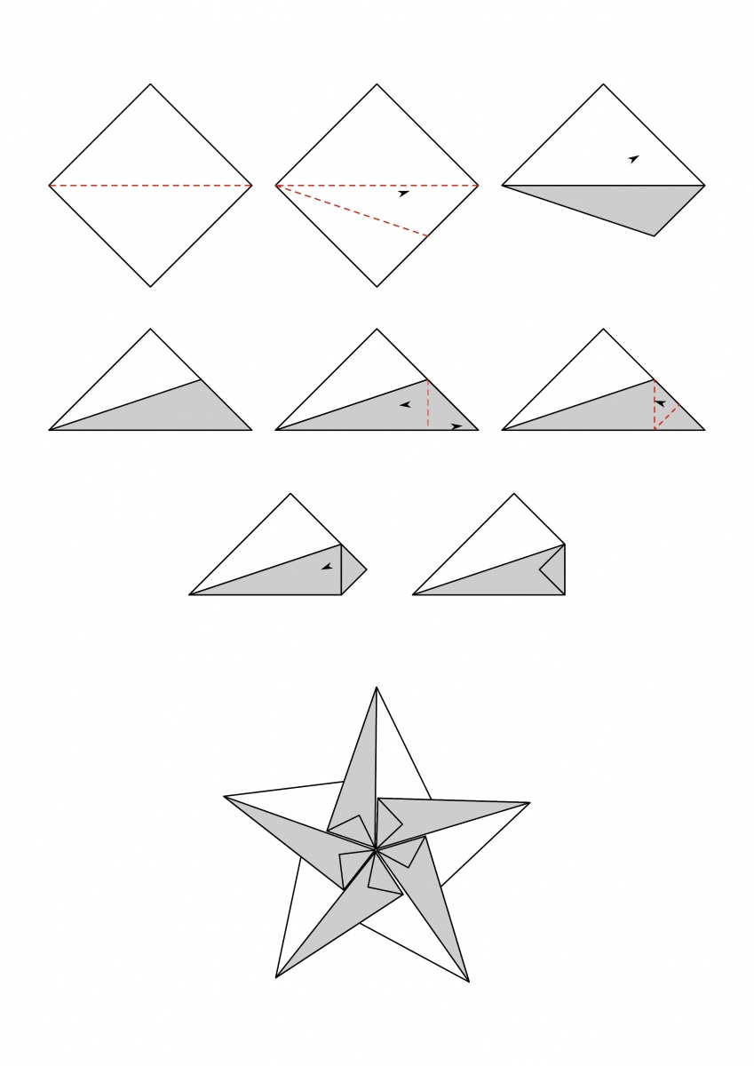 Free Tea Bag Folding Diagrams | Cardmakingandpapercraft - Free Printable Tea Bag Folding Patterns