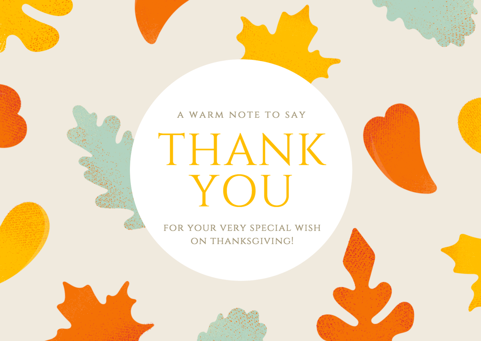 Free Thank You Card Maker - Canva - Free Personalized Thank You Cards Printable