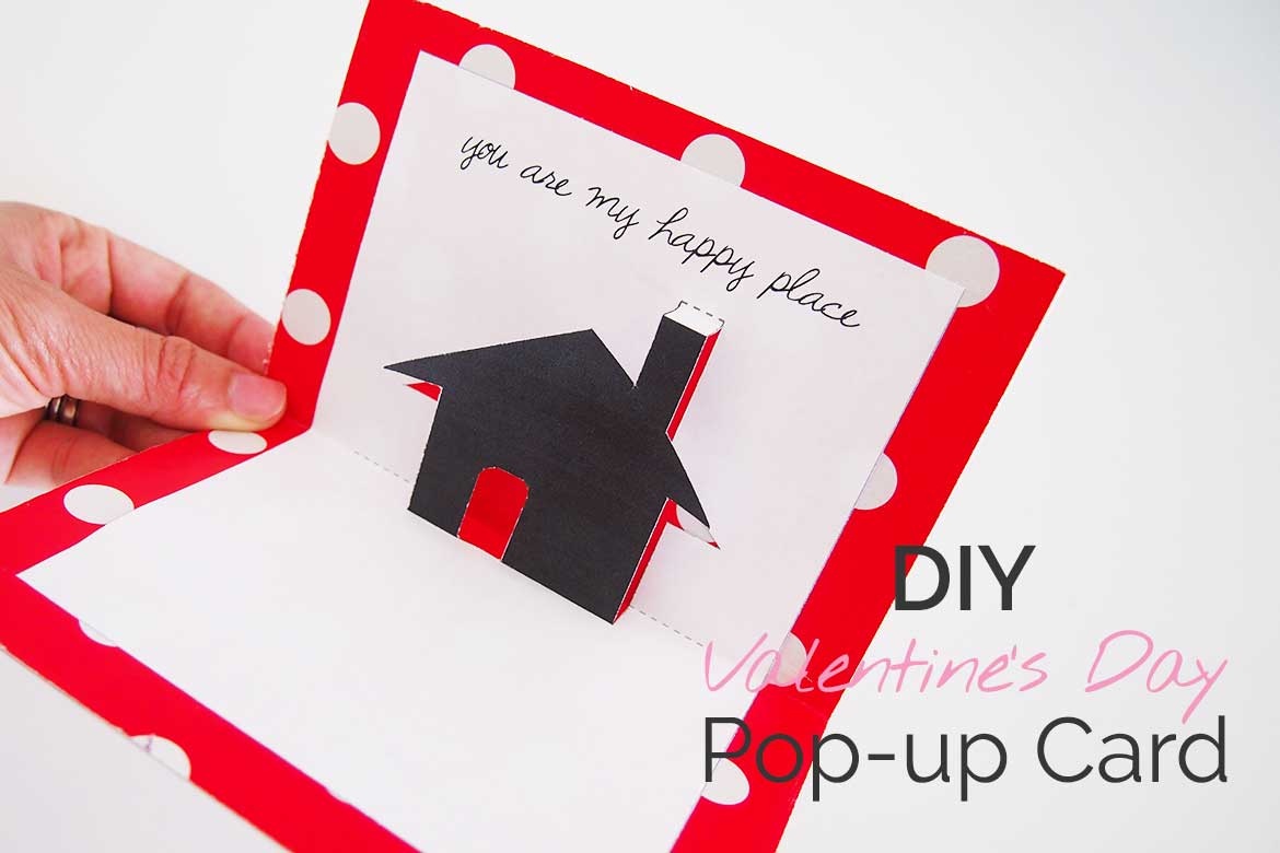 Free Valentines Day Printable Card: Cute Pop-Up! - Sew In Love - Free Valentine Printable Cards For Husband