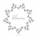 Free Vintage Inspired Bloom Embroidery Pattern   Free Printable Embroidery Patterns