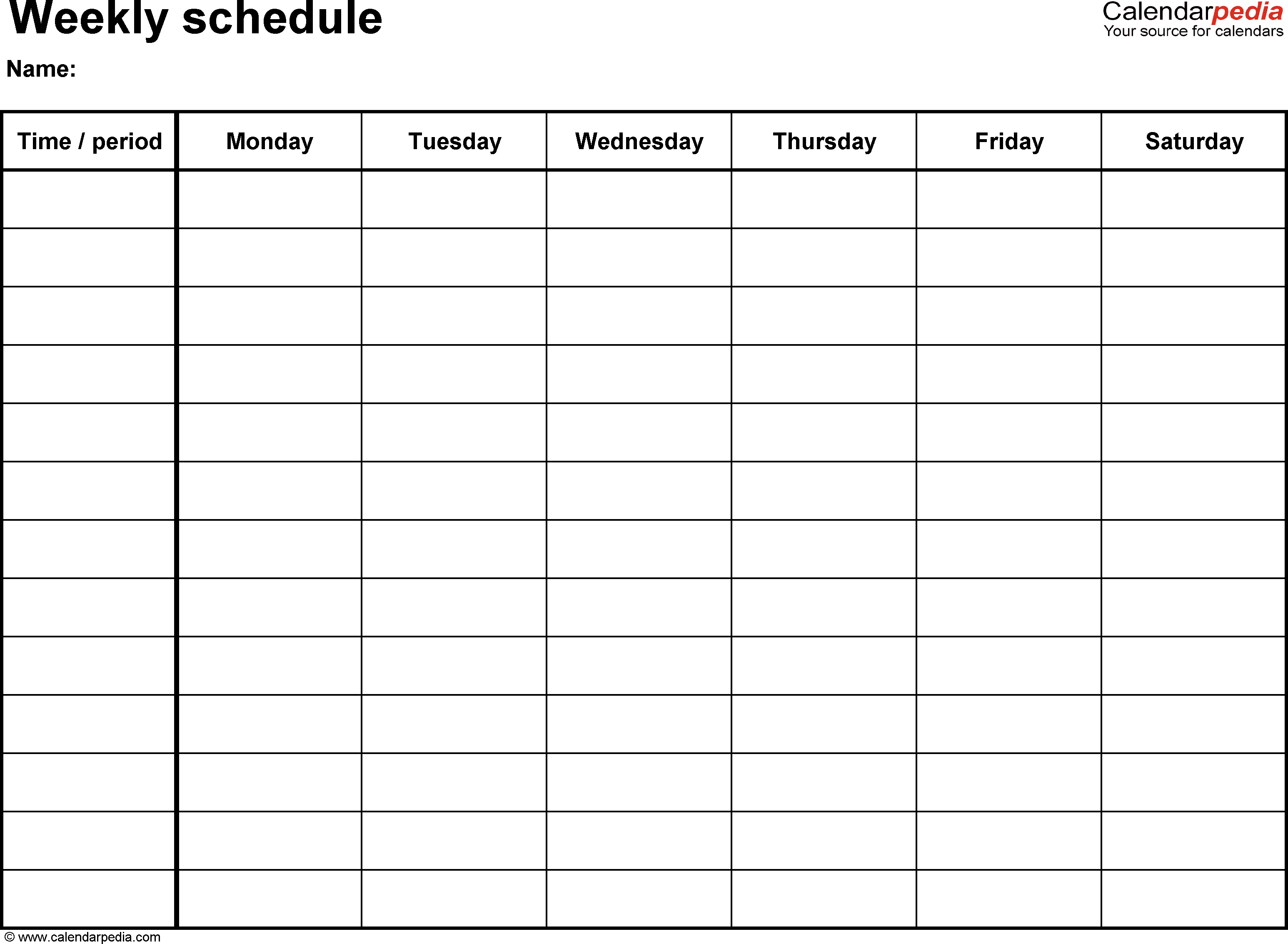 Free Printable School Agenda Templates Free Printable