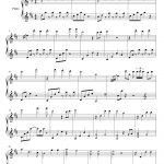 Free Where Are You Christmas The Piano Guys Sheet Music Preview 1   Free Printable Christmas Music Sheets Piano