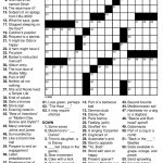 General Knowledge Easy Crossword Puzzles   Loveandrespect   Free Printable General Knowledge Crossword Puzzles