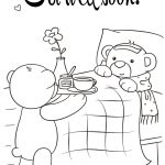 Get Well Soon Coloring Page | Free Printable Coloring Pages   Free Printable Get Well Card For Child To Color