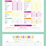 Get Your Finances In Order With These Free Printable Budget Sheets   Free Printable Finance Sheets