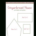 Gingerbread House Templates For Free | Temploola   Free Gingerbread House Printables