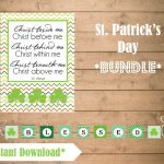 Grace & Grit Design Co.   Free Printable St Patrick's Day Banner