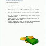 Grade 2 Money Word Problem Worksheets | K5 Learning   K5 Learning Free Printable Worksheets