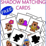 Groundhog Day Activities For Prek With Free Shadow Matching Cards   Free Groundhog Printables Preschool