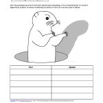 Groundhog Day Crafts, Worksheets And Printable Books   Free Groundhog Day Printables