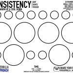Guerrilla Approach Llc | Consistency Target (Free)   Free Printable Pistol Targets