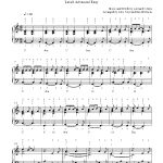Hallelujahjeff Buckley Piano Sheet Music | Advanced Level   Hallelujah Easy Piano Sheet Music Free Printable