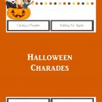Halloween Charades: Printable Halloween Game   The Joys Of Boys   Free Printable Halloween Party Games