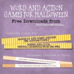Halloween Party Games {Free Downloads}   Onecreativemommy   Free Printable Halloween Party Games