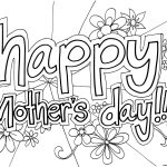 Happy Mothers Day Coloring Pages Free Happy Mothers Day Coloring   Free Printable Mothers Day Coloring Sheets