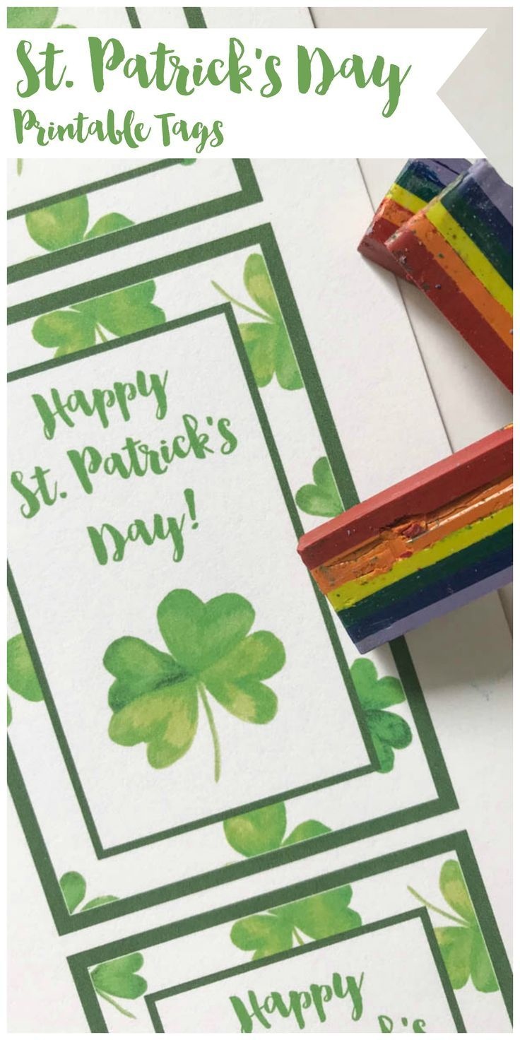Happy St. Patrick&amp;#039;s Day Printable Tags | Free Printables | St - Free St Patrick&amp;amp;#039;s Day Printables