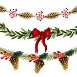 Holiday Garland Clipart | Free Download Best Holiday Garland Clipart   Christmas Garland Free Printable