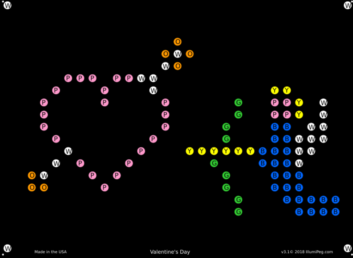 Lite Brite Printable Templates