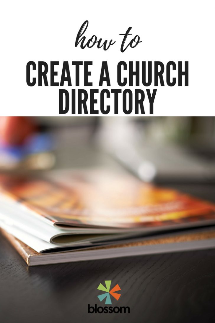 Free Printable Church Directory Template