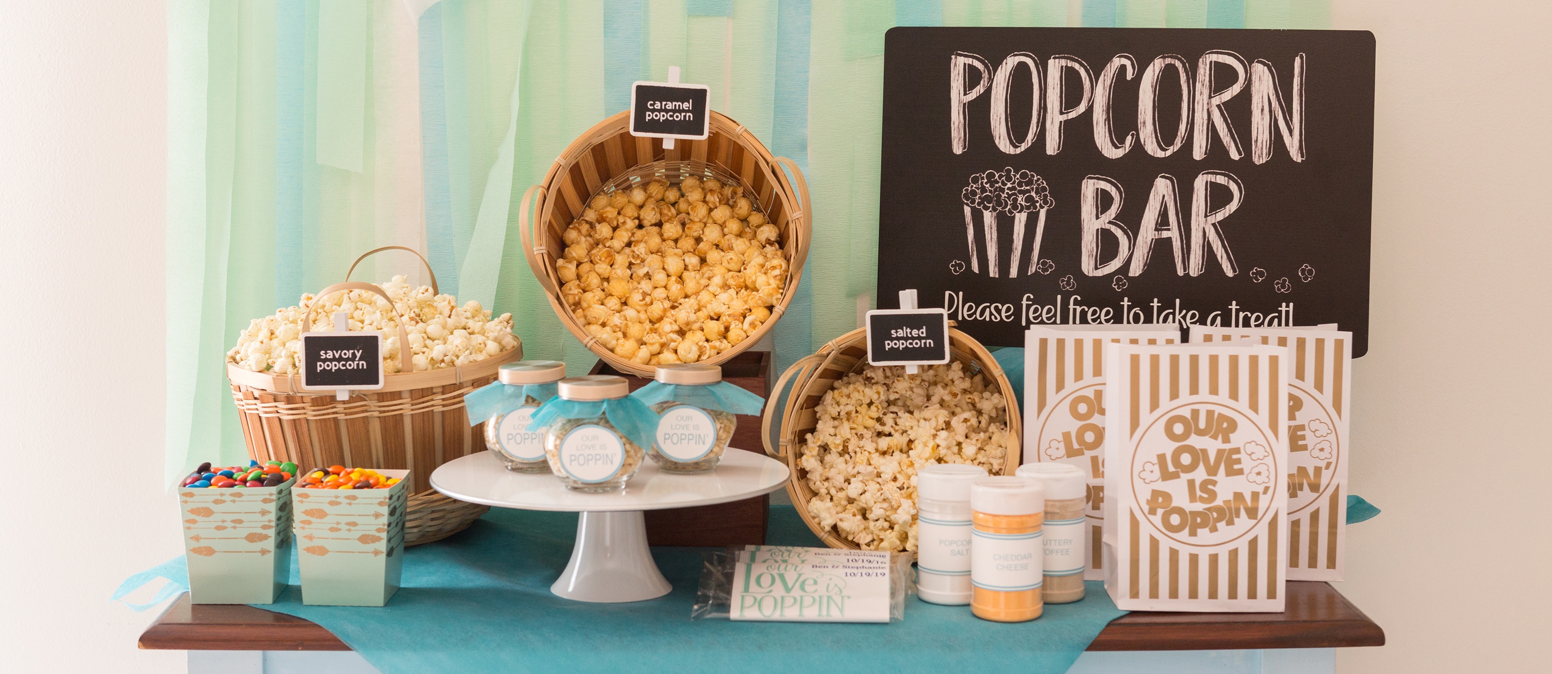 Free Printable Popcorn Bar Labels Free Printable