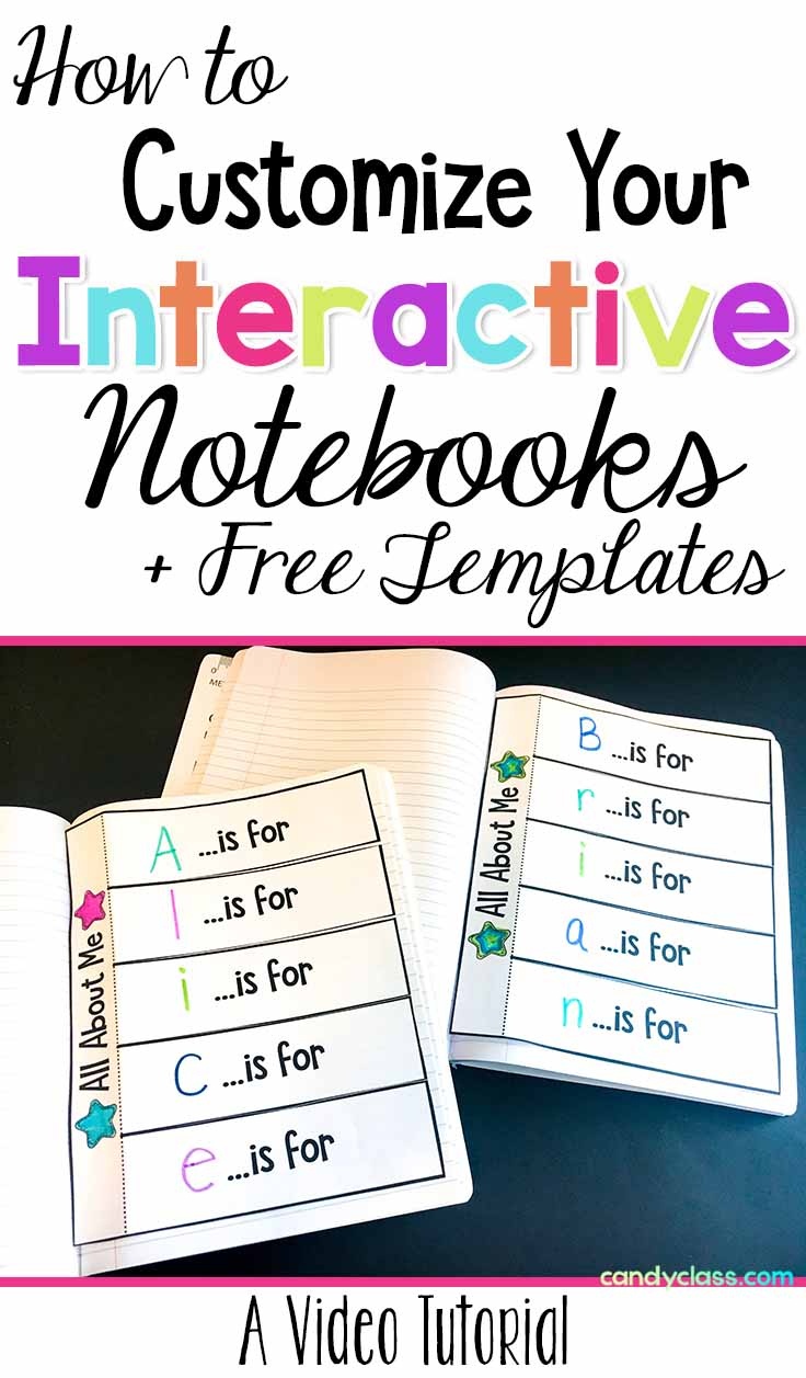 How To Customize Your Interactive Notebooksa Video Tutorial - The - Free Interactive Notebook Printables