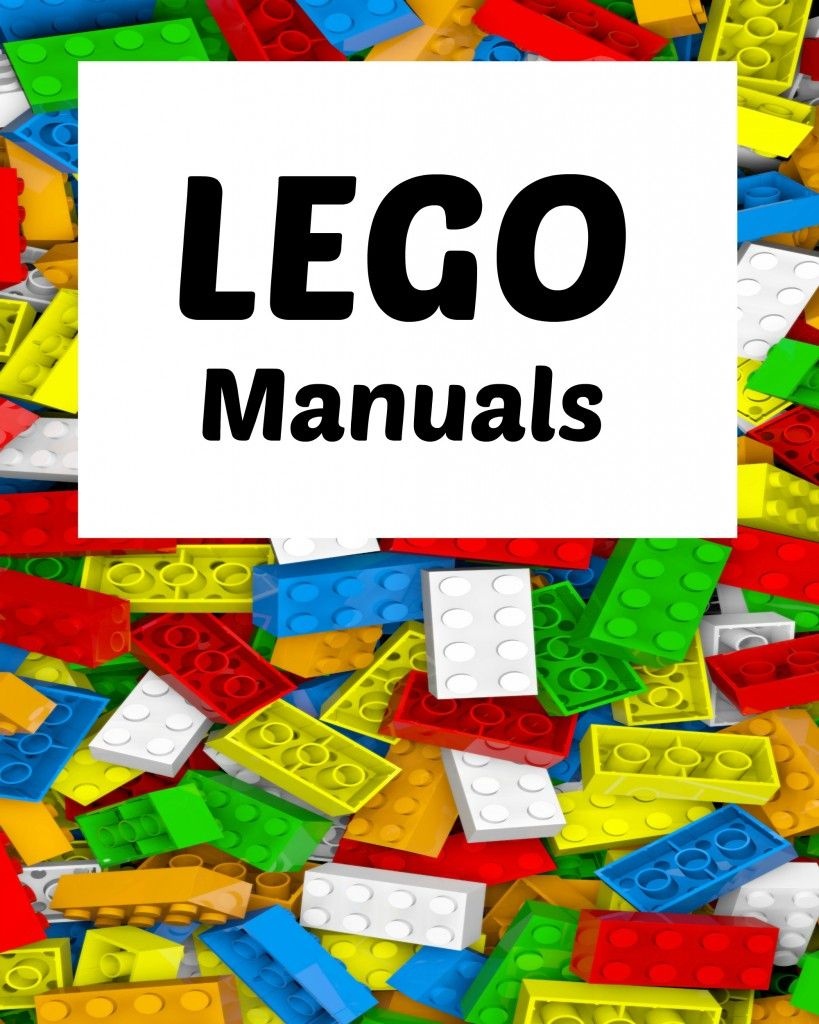 How To Organize Lego Manuals (+ Free Lego Printables!) | Blogger - Free Lego Printables