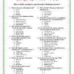 Ideas Collection Easy Christmas Trivia Questions And Answers   Free Printable Christmas Trivia Quiz