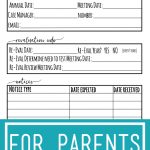 Iep Binder   Free Special Education Planner Inserts   Iep At A Glance Free Printable