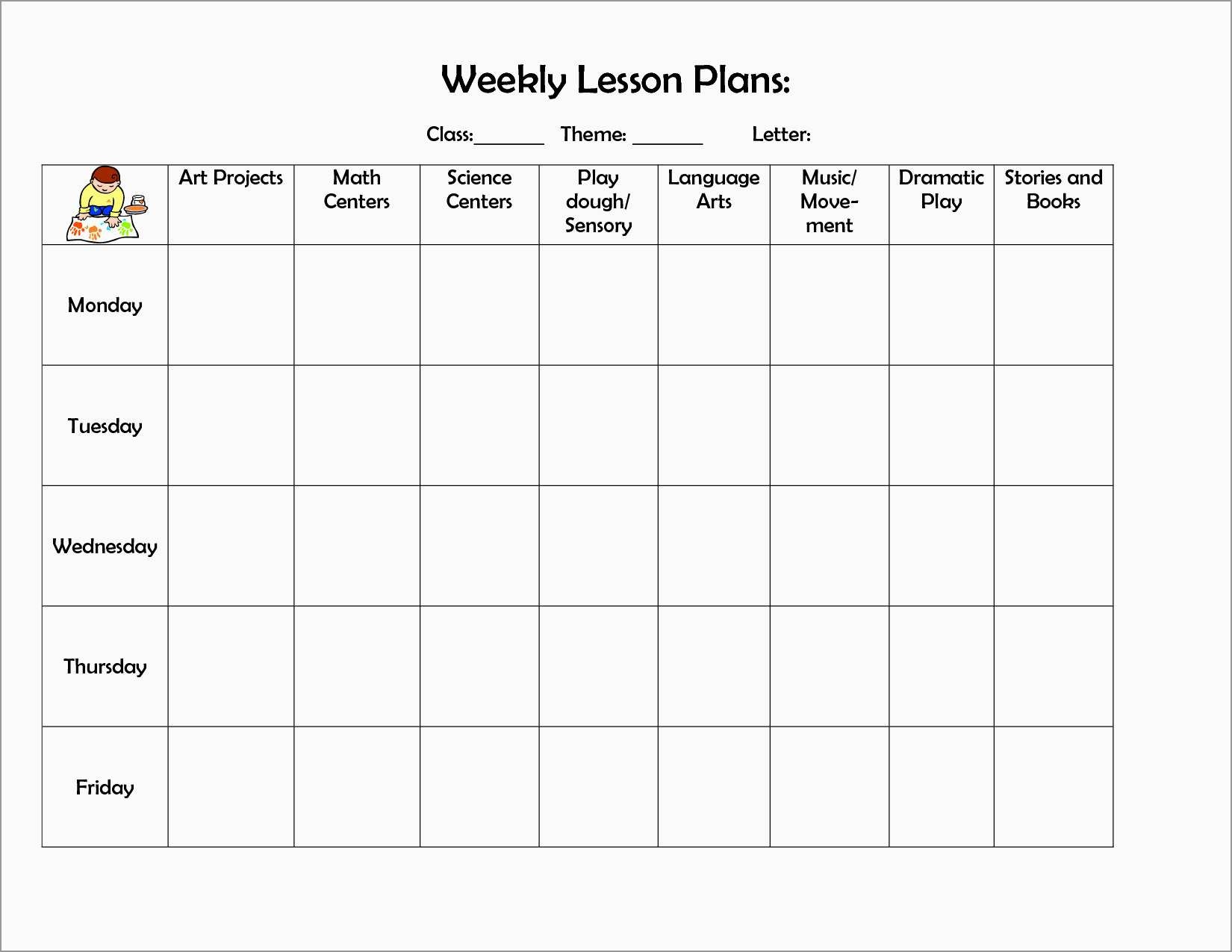 Free Printable Infant Lesson Plans Free Printable