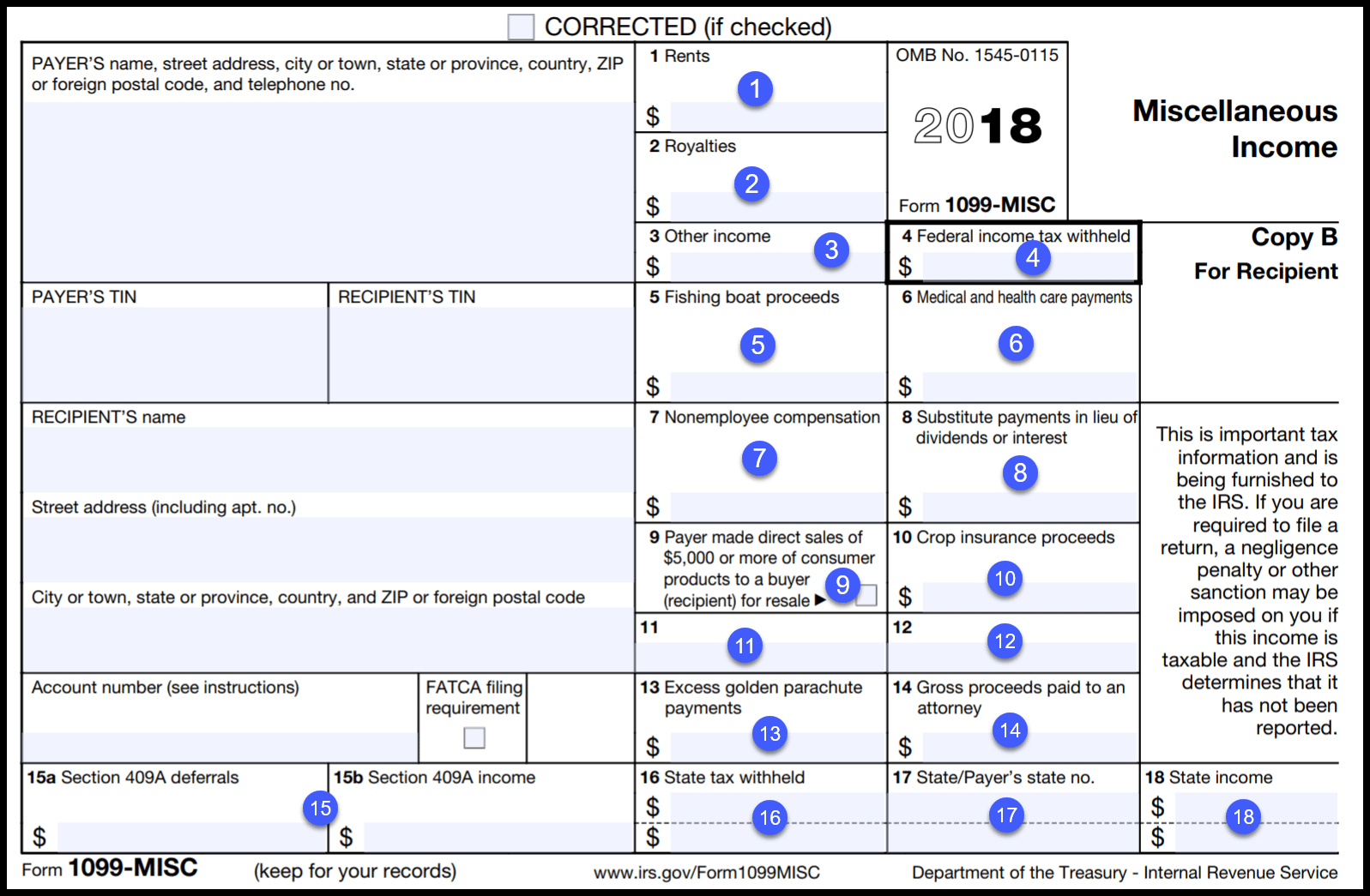 Printable Form 1099 Misc Printable Form 1099 Misc