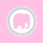 Juneberry Lane: Strawberry Cupcakes & A Free Pink Elephant Printable   Free Pink Elephant Baby Shower Printables