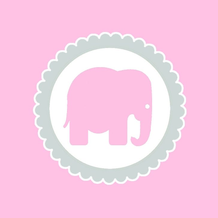 Free Pink Elephant Baby Shower Printables